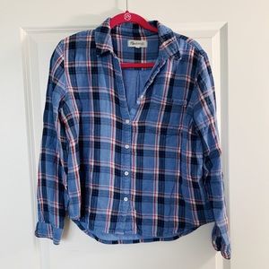 Madewell | Plaid Top